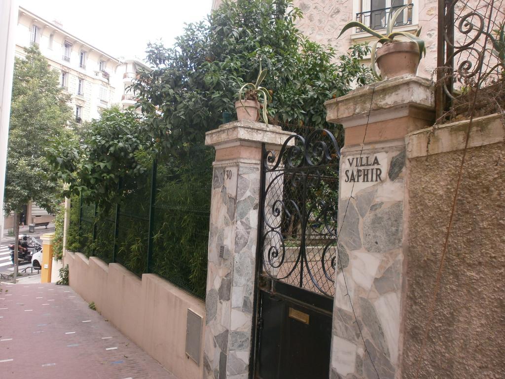 Villa Saphir Ницца Экстерьер фото